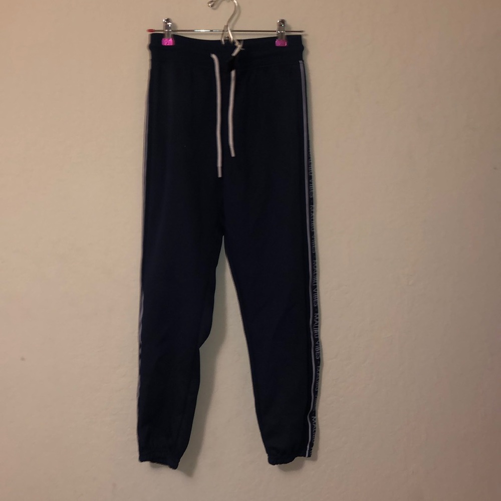 Forever 21 Navy Track Pants